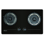 Rasonic 樂信 RG-233GB-LPG 75厘米 嵌入式雙頭石油氣煮食爐